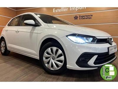 Begagnad VW Polo Advance 95 HK (69 kW) 2021 Vit Sedan