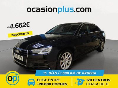 Usado Audi A4 Advanced Plus 150 CV (110 kW) 2019 Negro Berlina