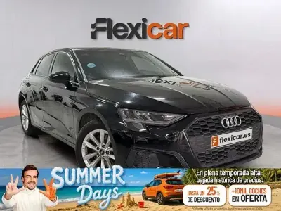 Usado Audi A3 150 CV (110 kW) 2019 Negro Berlina