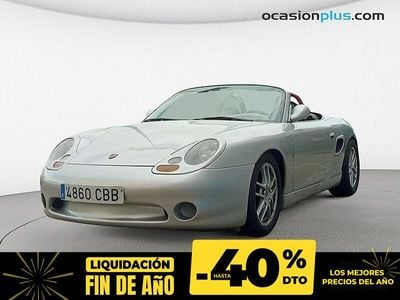 Gris plata Usado 2002 Porsche Boxster Descapotable | 16.990 €