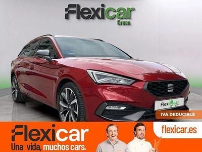 Rojo Usado 2021 Seat Leon FR Familiar | 18.790 € (Precio justo)