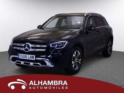 Usado Mercedes GLC200 163 CV (119 kW) 2021 Negro SUV