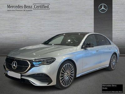 Usado Mercedes E220 197 CV (144 kW) 2025 Gris / plata Berlina