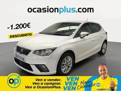 Brugt Seat Ibiza Style 95 HK (69 kW) 2018 Hvid Hatchback