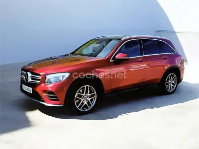 Usado Mercedes GLC220 AMG Edition 1 170 CV (125 kW) 2017 Rojo SUV