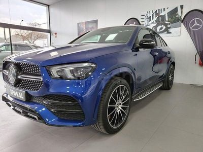 Usado Mercedes GLE400 330 CV (242 kW) 2022 Azul Coupe