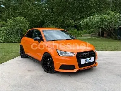 Usado Audi S1 231 CV (169 kW) 2016 Naranja Utilitario