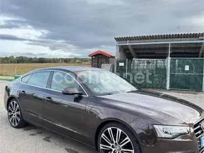 Usado Audi A5 Sportback 245 CV (180 kW) 2013 Negro Utilitario