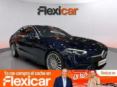 Usado Mercedes C200 204 CV (150 kW) 2022 Azul Berlina