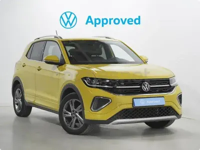 Usado VW T-Cross R-line 150 CV (110 kW) 2024 Amarillo SUV