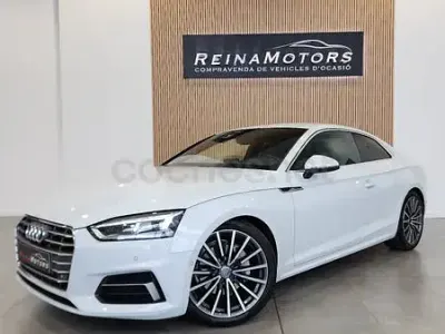 Usado Audi A5 190 CV (139 kW) 2018 Blanco Coupe