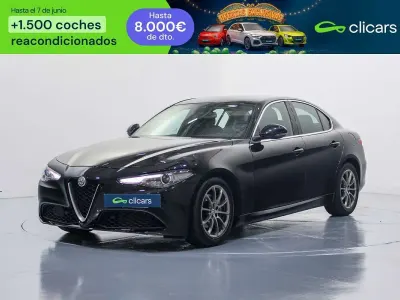Usado Alfa Romeo Giulia 150 CV (110 kW) 2016 Negro Berlina