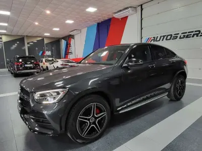 Usado Mercedes GLC300 245 CV (180 kW) 2022 Gris Coupe