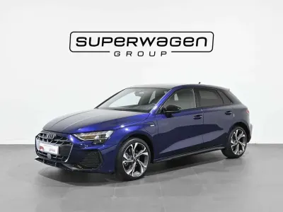 Usado Audi A3 Sportback e-tron S-Line 204 CV (150 kW) 2025 Azul Utilitario