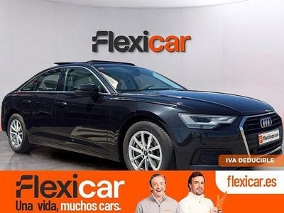 Usado Audi A6 204 CV (150 kW) 2021 Negro Berlina