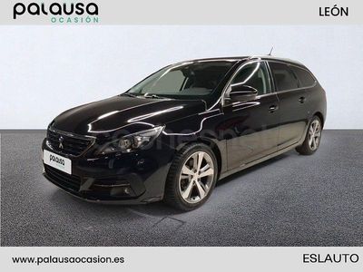 Usado Peugeot 308 SW Allure 130 CV (95 kW) 2020 Negro Familiar