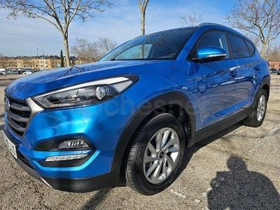 Usado Hyundai Tucson 115 CV (84 kW) 2015 Azul SUV