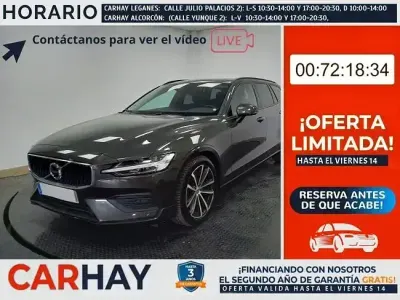 Usado Volvo V60 Momentum 197 CV (144 kW) 2022 Gris Familiar