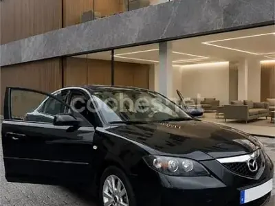 Usado Mazda 3 Sportive 109 CV (80 kW) 2007 Negro Berlina