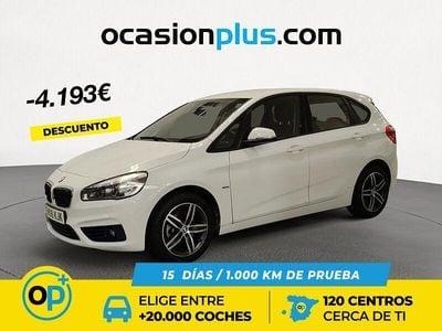 Usado BMW 218 Active Tourer 150 CV (110 kW) 2018 Blanco Monovolumen