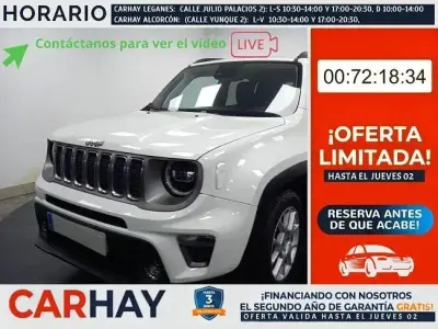 Usado Jeep Renegade Limited 131 CV (96 kW) 2021 Blanco SUV