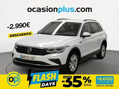 Usado VW Tiguan Life 150 CV (110 kW) 2022 Blanco SUV