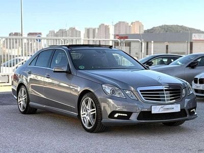 Usado Mercedes E350 Avantgarde 292 CV (214 kW) 2009 Gris Berlina