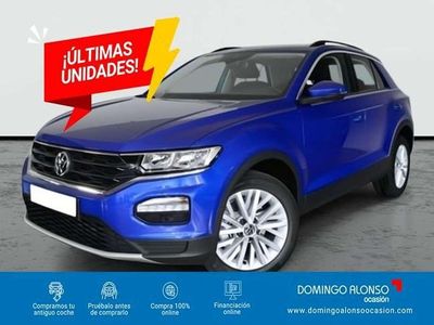 Usado VW T-Roc 110 CV (80 kW) 2022 Azul ravenna metalizado SUV