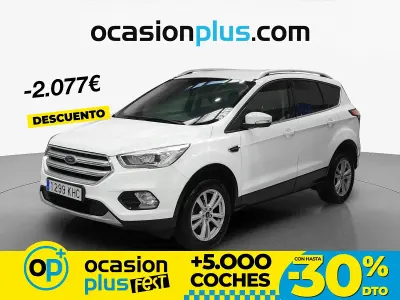 Käytetty Ford Kuga Trend+ 120 HP (88 kW) 2018 Valkoinen Katumaasturi