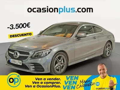 Usado Mercedes C300 258 CV (189 kW) 2020 Gris Coupe