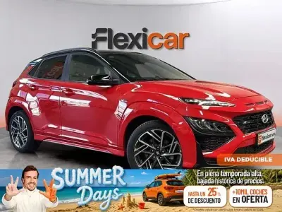 Usado Hyundai Kona N Line 120 CV (88 kW) 2021 Rojo SUV