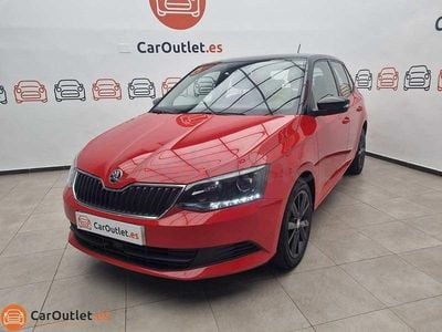 Usado Skoda Fabia Ambition 75 CV (55 kW) 2018 Rojo Berlina