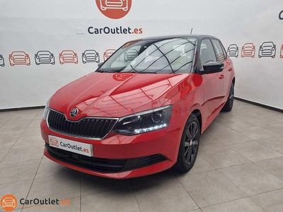 Usado Skoda Fabia Ambition 75 CV (55 kW) 2018 Rojo Berlina