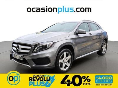 Usado Mercedes GLA200 AMG line 136 CV (100 kW) 2015 Gris SUV