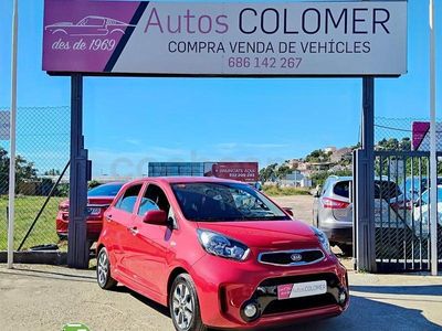 Usado Kia Picanto 66 CV (48 kW) 2017 Rojo Utilitario