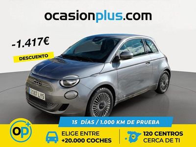 Gris Usado 2022 Fiat 500e Icon Utilitario | 15.590 € (Precio justo)