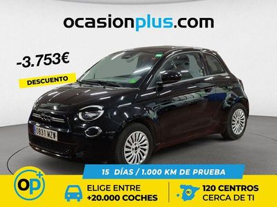 Negro Usado 2022 Fiat 500e Action Utilitario | 12.250 € (Precio justo)