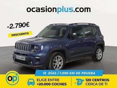 Usado Jeep Renegade Altitude 130 CV (95 kW) 2024 Azul SUV