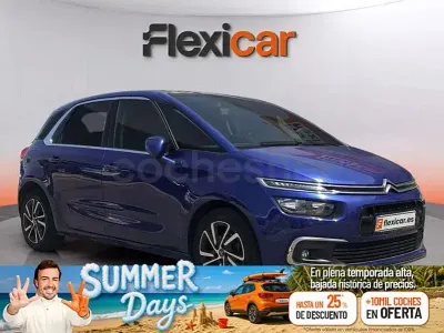 Usado Citroën C4 SpaceTourer Shine 120 CV (88 kW) 2018 Azul Monovolumen
