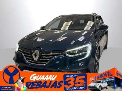 Usado Renault Mégane GrandTour Bose Edition 132 CV (97 kW) 2018 Azul Familiar