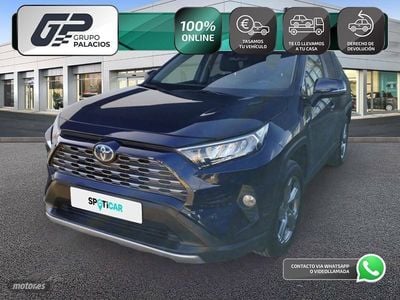 Usado Toyota RAV4 Hybrid Advance 222 CV (163 kW) 2019 Azul SUV