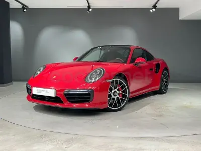 Usado Porsche 911 Turbo 540 CV (397 kW) 2018 Rojo Coupe