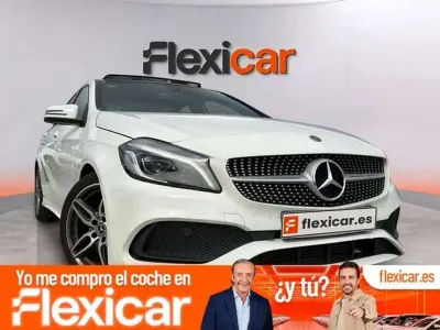 Usado Mercedes A200 AMG line 136 CV (100 kW) 2017 Gris Utilitario