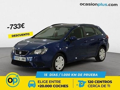 Usado Seat Ibiza ST Reference 90 CV (66 kW) 2016 Azul Familiar