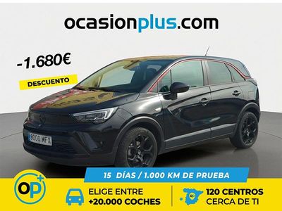 Usado Opel Crossland GS Line 110 CV (80 kW) 2023 Negro SUV