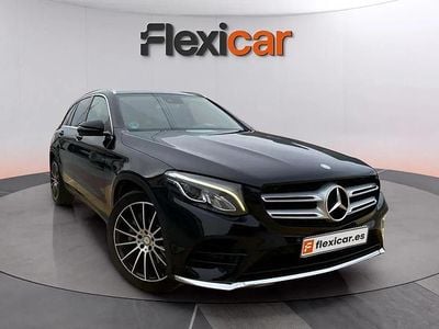 Usado Mercedes GLC220 171 CV (125 kW) 2016 Negro SUV
