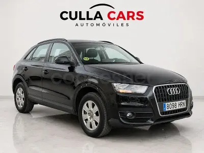 Usado Audi Q3 140 CV (102 kW) 2013 Negro SUV
