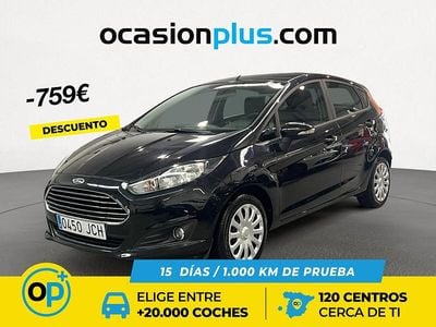Negro Usado 2015 Ford Fiesta Trend Utilitario | 9028 € (Precio justo)