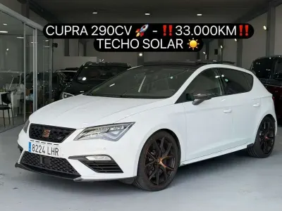 Usado Seat Leon CUPRA 290 CV (213 kW) 2020 Blanco Berlina