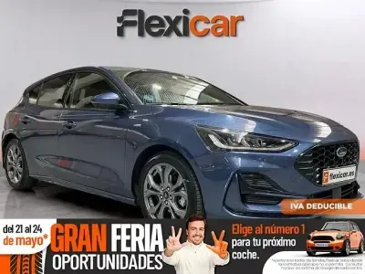 Usado Ford Focus ST-Line 125 CV (91 kW) 2023 Azul Berlina